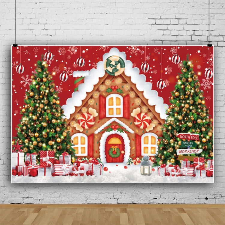120x80cm Ghirlanda di Natale Scena di neve Fotografia Sfondo Tenda, 11421618, 11421670, 11421909, 11422035, 11422036, 11422037, 12805213, 12805214, 12805218