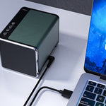 Cavo di ricarica USB a CC JINGHUA U550C Cavo di alimentazione per piccoli elettrodomestici, 3.5mm, 5.5mm