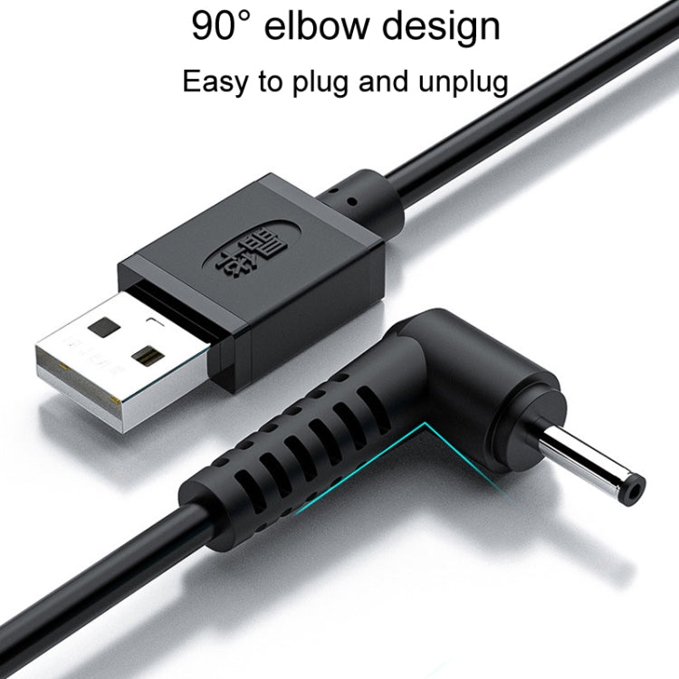 Cavo di ricarica USB a CC JINGHUA U550C Cavo di alimentazione per piccoli elettrodomestici, 3.5mm, 5.5mm