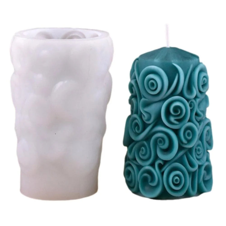 Ornamenti per candele aromaterapiche per albero di Natale fai da te stampo in silicone, C1 ZL-268-1, C1 ZL-268-2, C1 ZL-268-3, D1  ZL-269-1, D2  ZL-269-2, D3  ZL-269-3, D4  ZL-269-4
