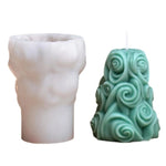 Ornamenti per candele aromaterapiche per albero di Natale fai da te stampo in silicone, C1 ZL-268-1, C1 ZL-268-2, C1 ZL-268-3, D1  ZL-269-1, D2  ZL-269-2, D3  ZL-269-3, D4  ZL-269-4