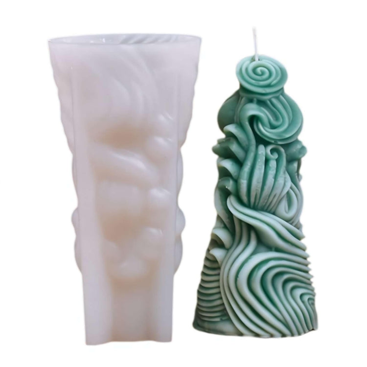 Ornamenti per candele aromaterapiche per albero di Natale fai da te stampo in silicone, C1 ZL-268-1, C1 ZL-268-2, C1 ZL-268-3, D1  ZL-269-1, D2  ZL-269-2, D3  ZL-269-3, D4  ZL-269-4