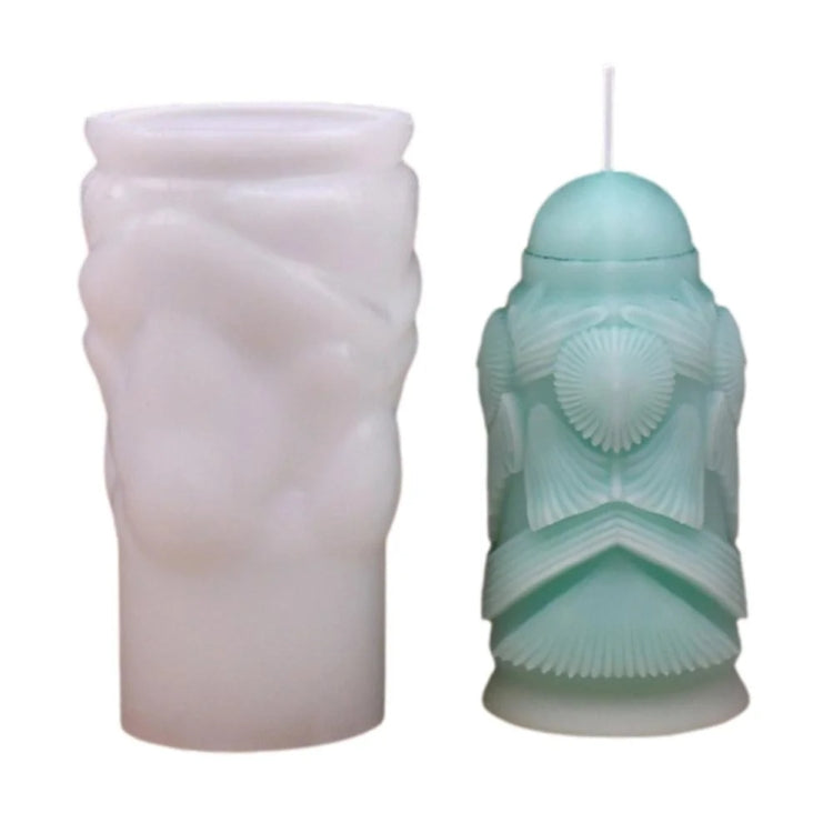 Ornamenti per candele aromaterapiche per albero di Natale fai da te stampo in silicone, C1 ZL-268-1, C1 ZL-268-2, C1 ZL-268-3, D1  ZL-269-1, D2  ZL-269-2, D3  ZL-269-3, D4  ZL-269-4