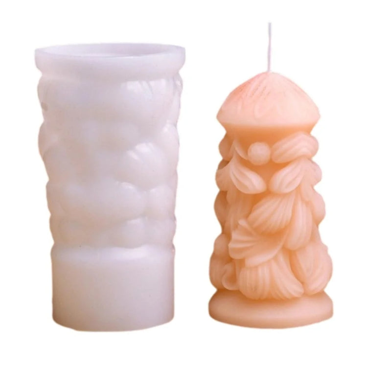 Ornamenti per candele aromaterapiche per albero di Natale fai da te stampo in silicone, C1 ZL-268-1, C1 ZL-268-2, C1 ZL-268-3, D1  ZL-269-1, D2  ZL-269-2, D3  ZL-269-3, D4  ZL-269-4