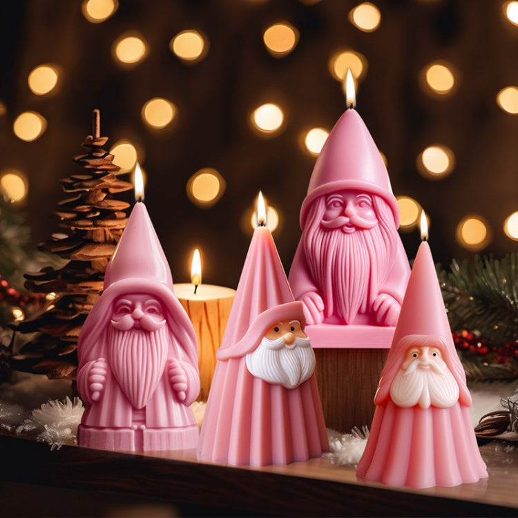 Stampo in silicone fai da te per candela aromaterapica di Babbo Natale, A ZL-79, B ZL-80, C ZL-81, D ZL-82, E ZL-83, F ZL-84, G ZL-85