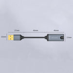 Scheda audio USB JINGHUA Z17 con cavo convertitore audio