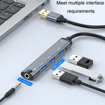 JINGHUA N800 Drive Scheda audio gratuita Computer per docking station con interfaccia audio, USB, Type-C