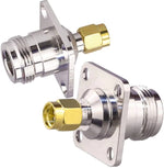 Connettore coassiale RF N femmina a SMA maschio, N Female To SMA Male