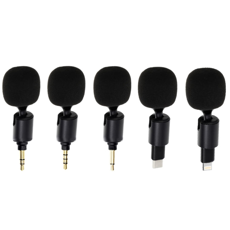 Microfono per trasmissione in diretta su telefono cellulare, 3.5 Straight Head 3-section Plug (Sponge Cover), 3.5 Straight Head 4-section Plug (Sponge Cover), 3.5 Straight Head 2-section Plug (Sponge Cover)����������������������������������������������...