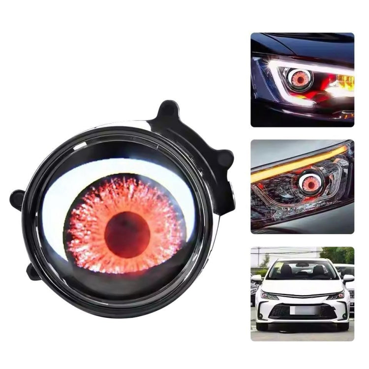 Modifica della luce a LED Demon Eye da 3 pollici per auto e moto, For One