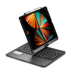 Per iPad Pro 12,9 pollici 2022/2021/2020/2018 Tablet Tastiera Bluetooth Touch con retroilluminazione Rotazione a 360 gradi, For iPad Pro 12.9 Inch