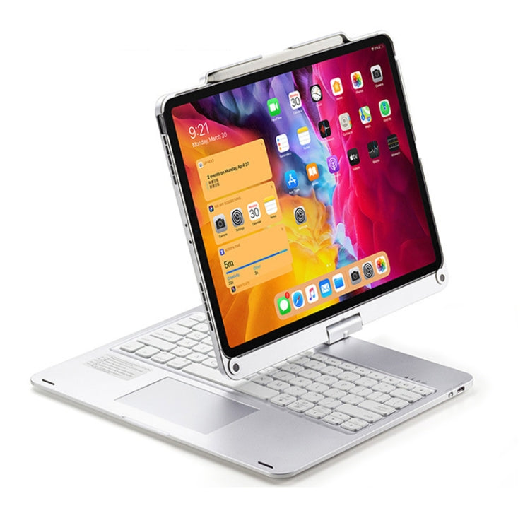 Per iPad Pro 12,9 pollici 2022/2021/2020/2018 Tablet Tastiera Bluetooth Touch con retroilluminazione Rotazione a 360 gradi, For iPad Pro 12.9 Inch