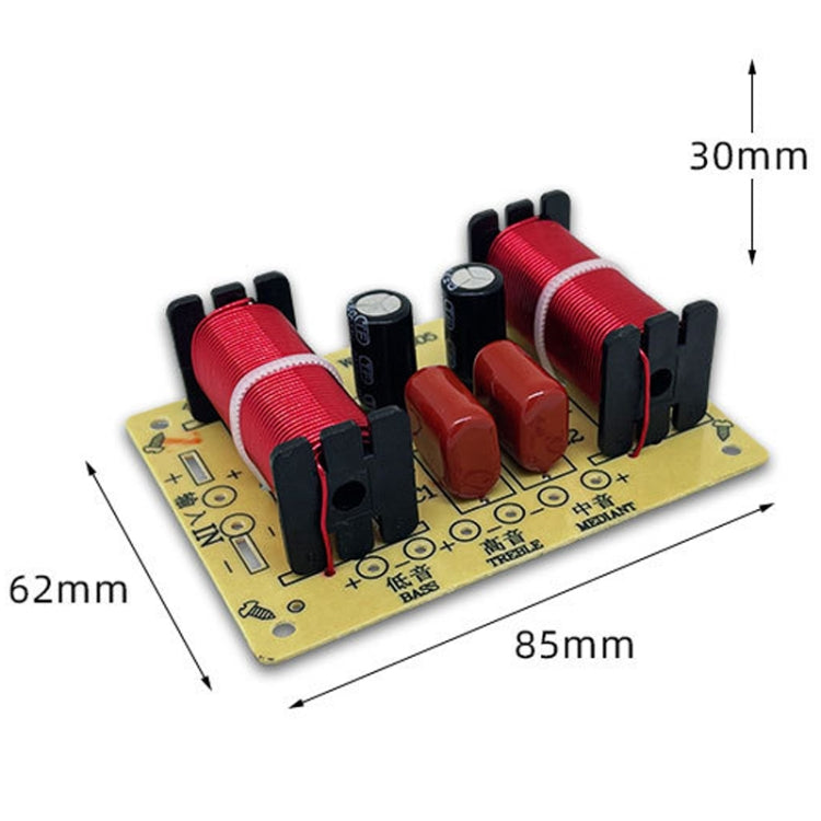 Divisore per altoparlanti Home Cinema Crossover audio a 3 vie, alto, medio e basso, 305A Model, 305B Model