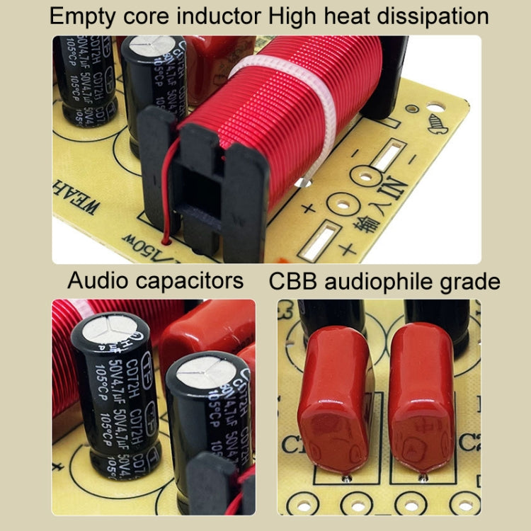 Divisore per altoparlanti Home Cinema Crossover audio a 3 vie, alto, medio e basso, 305A Model, 305B Model