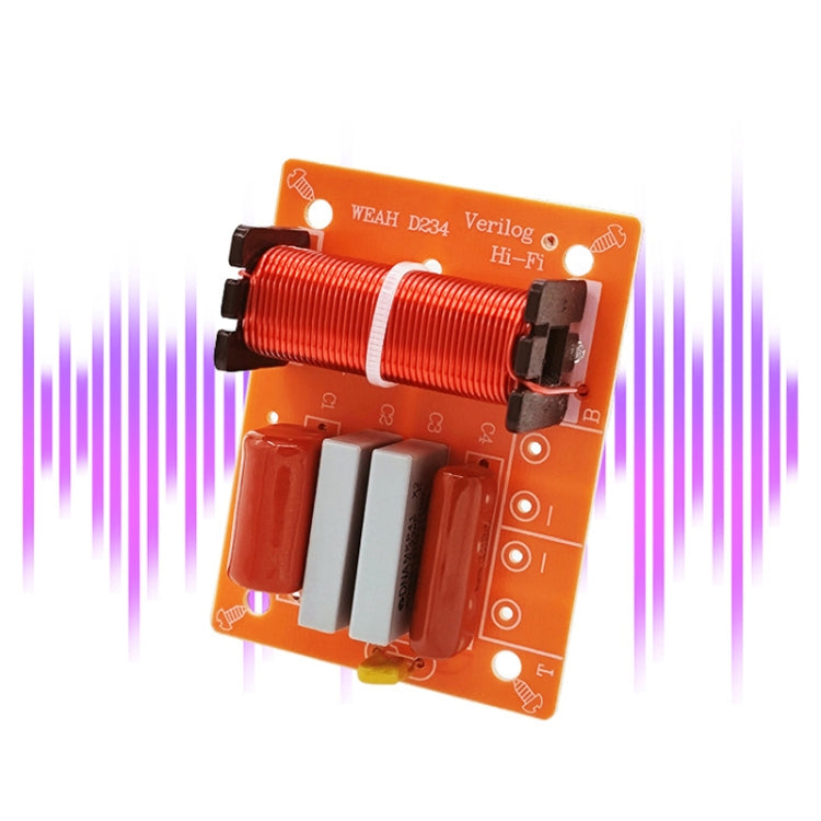 Divisore di conversione degli altoparlanti Hi-Fi crossover audio a 2 vie alto e basso, D234