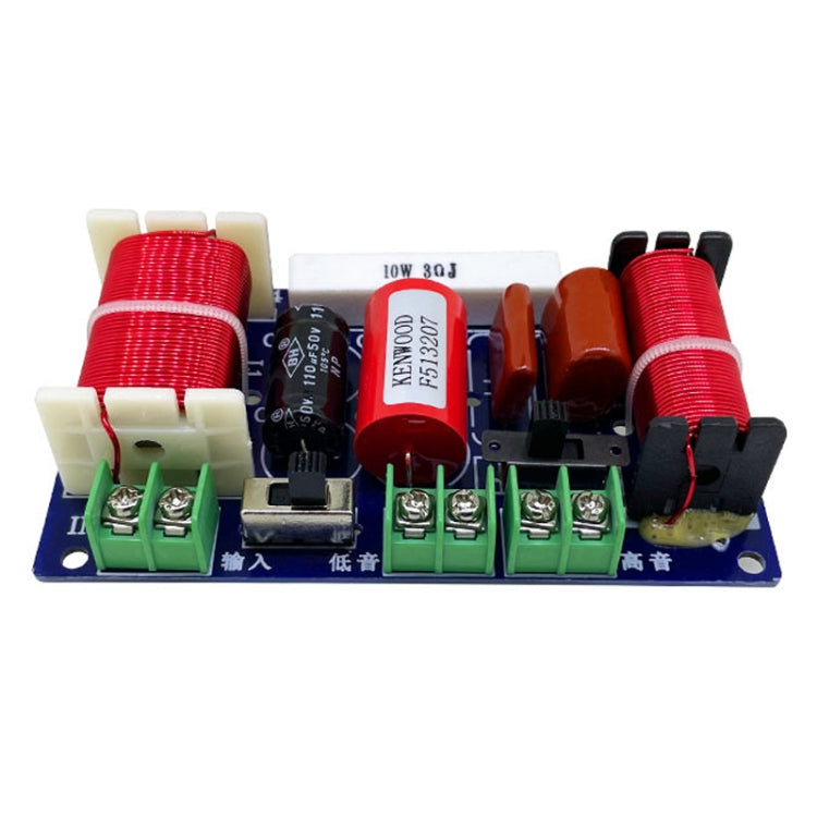 WEAH-204 Divisore di conversione per altoparlanti da scaffale crossover audio a 2 vie alto e basso, WEAH-204