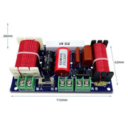 WEAH-204 Divisore di conversione per altoparlanti da scaffale crossover audio a 2 vie alto e basso, WEAH-204