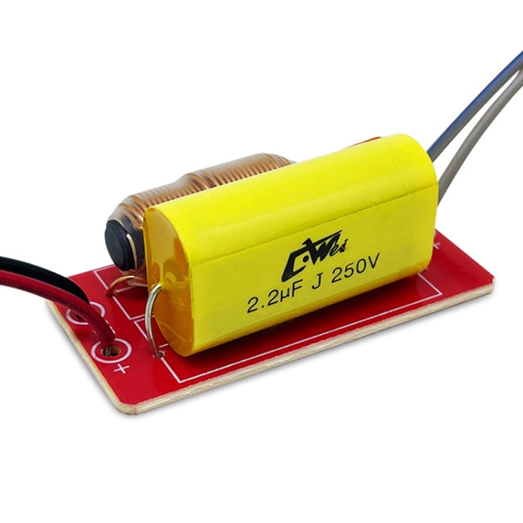 WEAH-T-5 Modifica auto Tweeter Crossover Hi-Fi Audio Divider, A Model 2.2UF, B Model 2.5UF, C Model 4.7UF