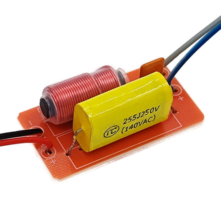 WEAH-T-5 Modifica auto Tweeter Crossover Hi-Fi Audio Divider, A Model 2.2UF, B Model 2.5UF, C Model 4.7UF