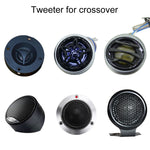 WEAH-T-5 Modifica auto Tweeter Crossover Hi-Fi Audio Divider, A Model 2.2UF, B Model 2.5UF, C Model 4.7UF