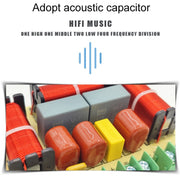 Uno alto Uno medio Due bassi Divisore di modifica audio crossover per altoparlanti a 4 vie, RCEDA-402A