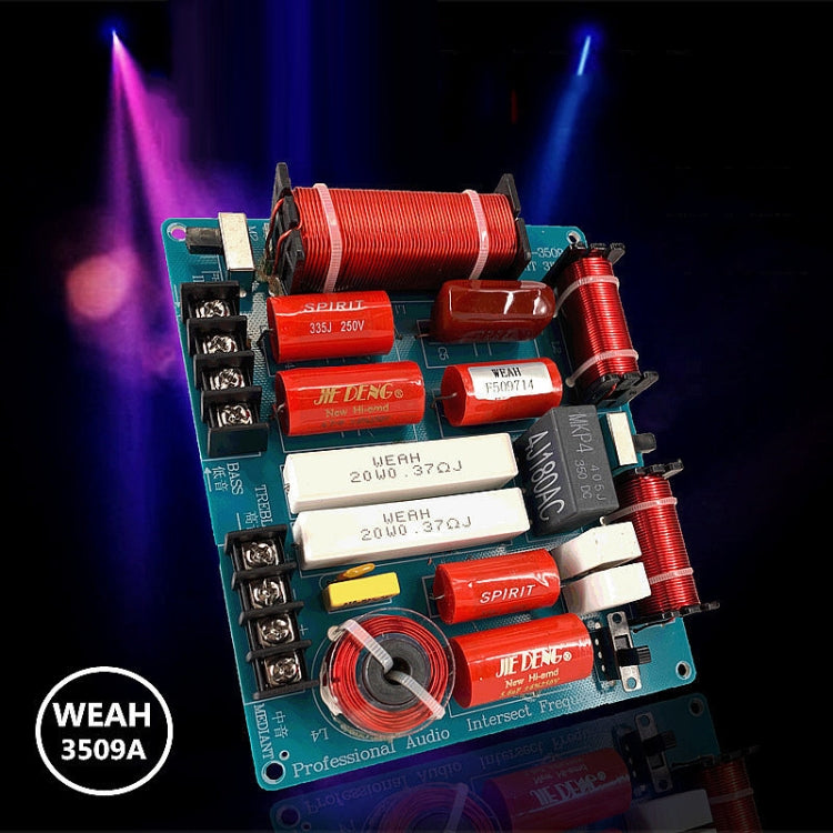 3509A Divisore per altoparlante crossover audio a 3 vie, medio e basso, 3509A