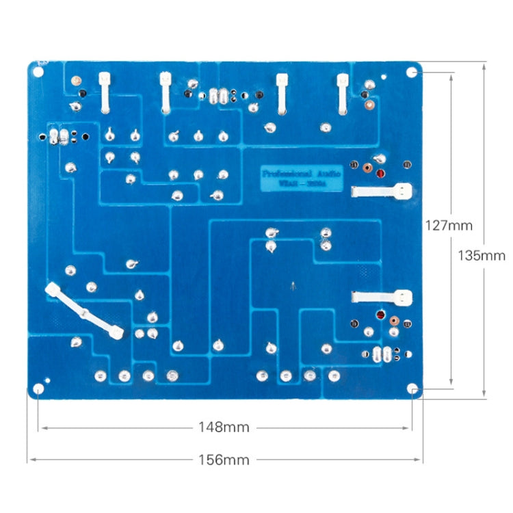 3509A Divisore per altoparlante crossover audio a 3 vie, medio e basso, 3509A
