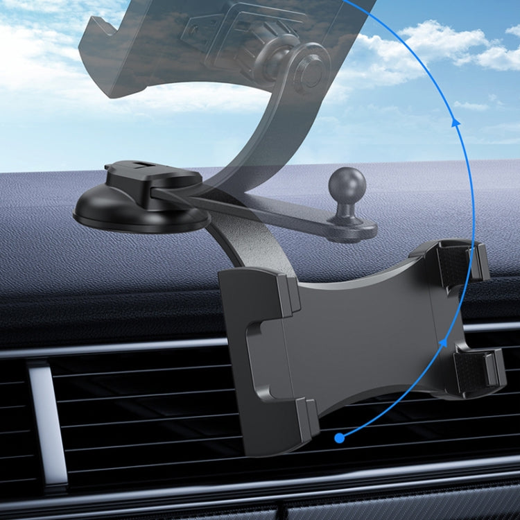 Per iPad Supporto universale per tablet da auto con ventosa Supporto per cellulare da auto con navigazione, CP-P20