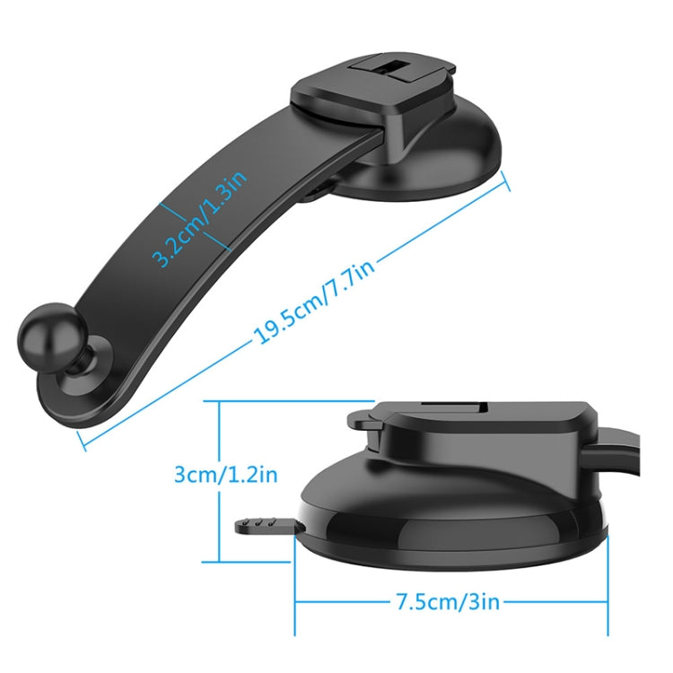 Per iPad Supporto universale per tablet da auto con ventosa Supporto per cellulare da auto con navigazione, CP-P20