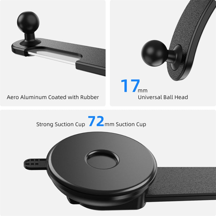 Per iPad Supporto universale per tablet da auto con ventosa Supporto per cellulare da auto con navigazione, CP-P20