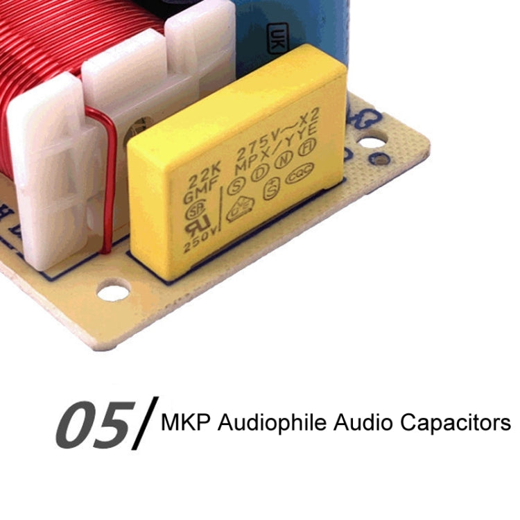 Divisore di conversione per altoparlanti da scaffale crossover audio a 2 vie alto e basso, D231