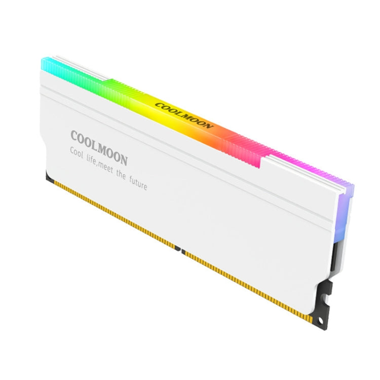 COOLMOON CM-RA1 ARGB Memory Vest Custodia di raffreddamento per memory stick per computer desktop, CM-RA1