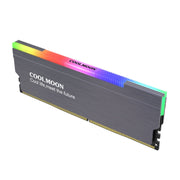 COOLMOON CM-RA1 ARGB Memory Vest Custodia di raffreddamento per memory stick per computer desktop, CM-RA1