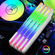 COOLMOON CM-RA1 ARGB Memory Vest Custodia di raffreddamento per memory stick per computer desktop, CM-RA1