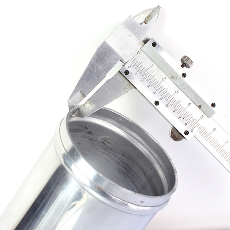 Adattatore per tubo flessibile estensore turbo intercooler di aspirazione in alluminio, connettore per tubo di aspirazione dell'aria per auto, 51mm, 57mm, 63mm, 70mm, 76mm