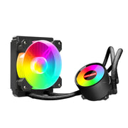 Dissipatore CPU multipiattaforma integrato a fila singola COOLMOON RGB120 5V ARGB, RGB120