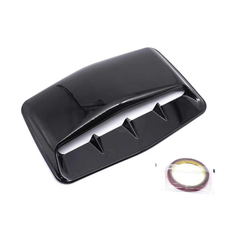 Presa d'aria decorativa universale per cofano auto in carbonio con nastro adesivo