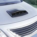 Presa d'aria decorativa universale per cofano auto in carbonio con nastro adesivo
