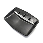 Presa d'aria decorativa universale per cofano auto in carbonio con nastro adesivo