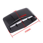 Presa d'aria decorativa universale per cofano auto in carbonio con nastro adesivo