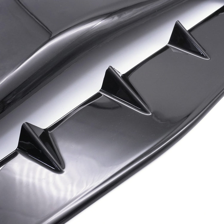 Presa d'aria decorativa universale per cofano auto in carbonio con nastro adesivo