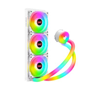 COOLMOON AS360 Magic Diamond Edition Computer Cooler ARGB Raffreddamento ad acqua Luce Radiatore CPU integrato, AS360