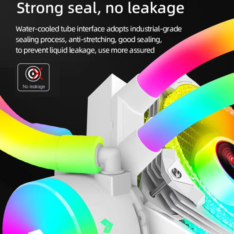 COOLMOON AS360 Magic Diamond Edition Computer Cooler ARGB Raffreddamento ad acqua Luce Radiatore CPU integrato, AS360