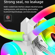 COOLMOON AS360 Magic Diamond Edition Computer Cooler ARGB Raffreddamento ad acqua Luce Radiatore CPU integrato, AS360