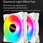 COOLMOON AS360 Magic Diamond Edition Computer Cooler ARGB Raffreddamento ad acqua Luce Radiatore CPU integrato, AS360