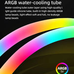 COOLMOON AS360 Magic Diamond Edition Computer Cooler ARGB Raffreddamento ad acqua Luce Radiatore CPU integrato, AS360
