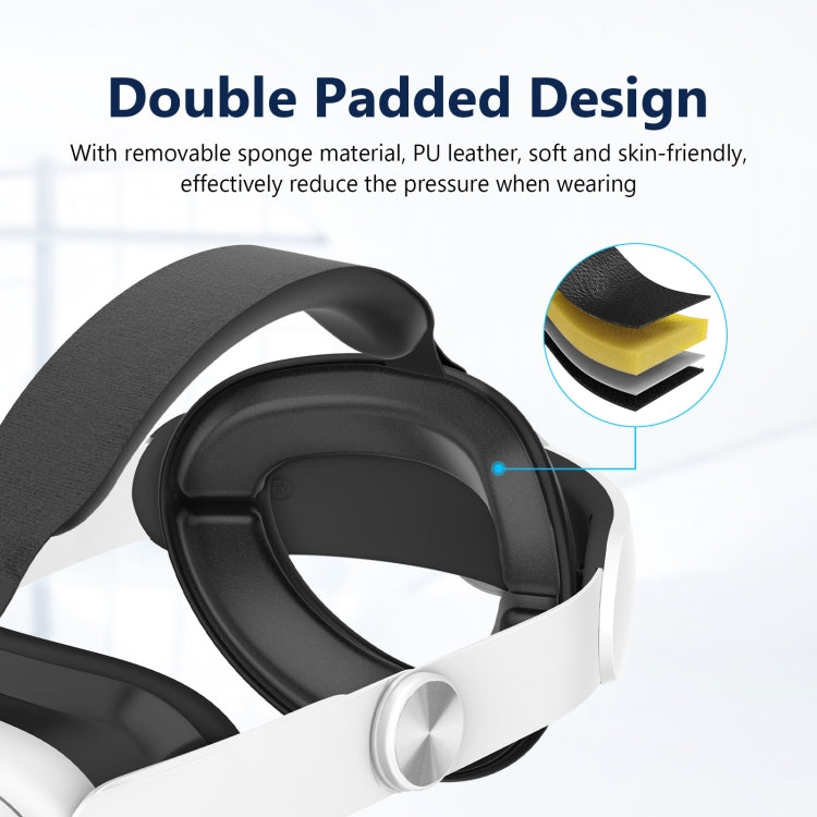 Per Meta Quest 3 VR Headset Comfort Sponge Head Strap Parti di ricambio, Sponge Headset