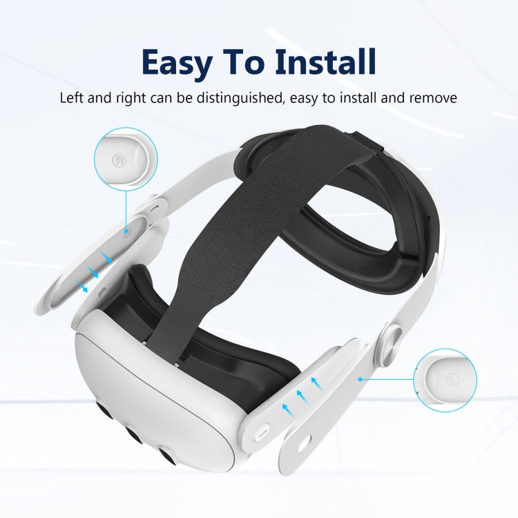 Per Meta Quest 3 VR Headset Comfort Sponge Head Strap Parti di ricambio, Sponge Headset