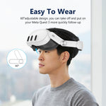 Fascia Comfort in Spugna per Meta Quest 3 VR Headset