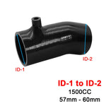 Per Mazda 3 6 CX-4 Axela Atenza Tubo flessibile di aspirazione in silicone Tubo di aspirazione aria fredda ad alto flusso Turbo Intercooler, 1.5L-60-BK, 1.5L-60-RD, 2.0L-70-BK, 2.0L-70-RD, 2.5L-76-BK, 2.5L-76-RD